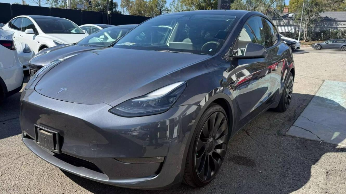 TESLA MODEL Y 2022 7SAYGDEF4NF406121 image